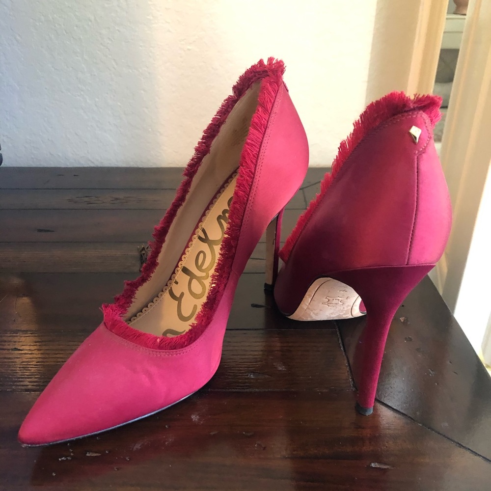 Cranberry heels